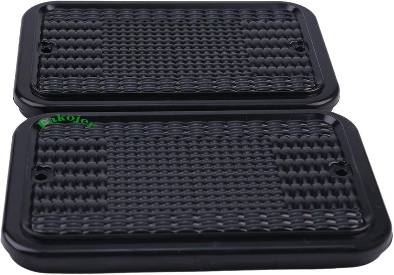 Fakojer 2X LVU18746 Black Warning Lens Compatible with John Deere Tractor 1023E 1025R 1026R 1600 2025R 2032R 2038R 3025D 3025E 3032E 3033R 3035D 4120 4210 (2X LVU18746) - Image 2